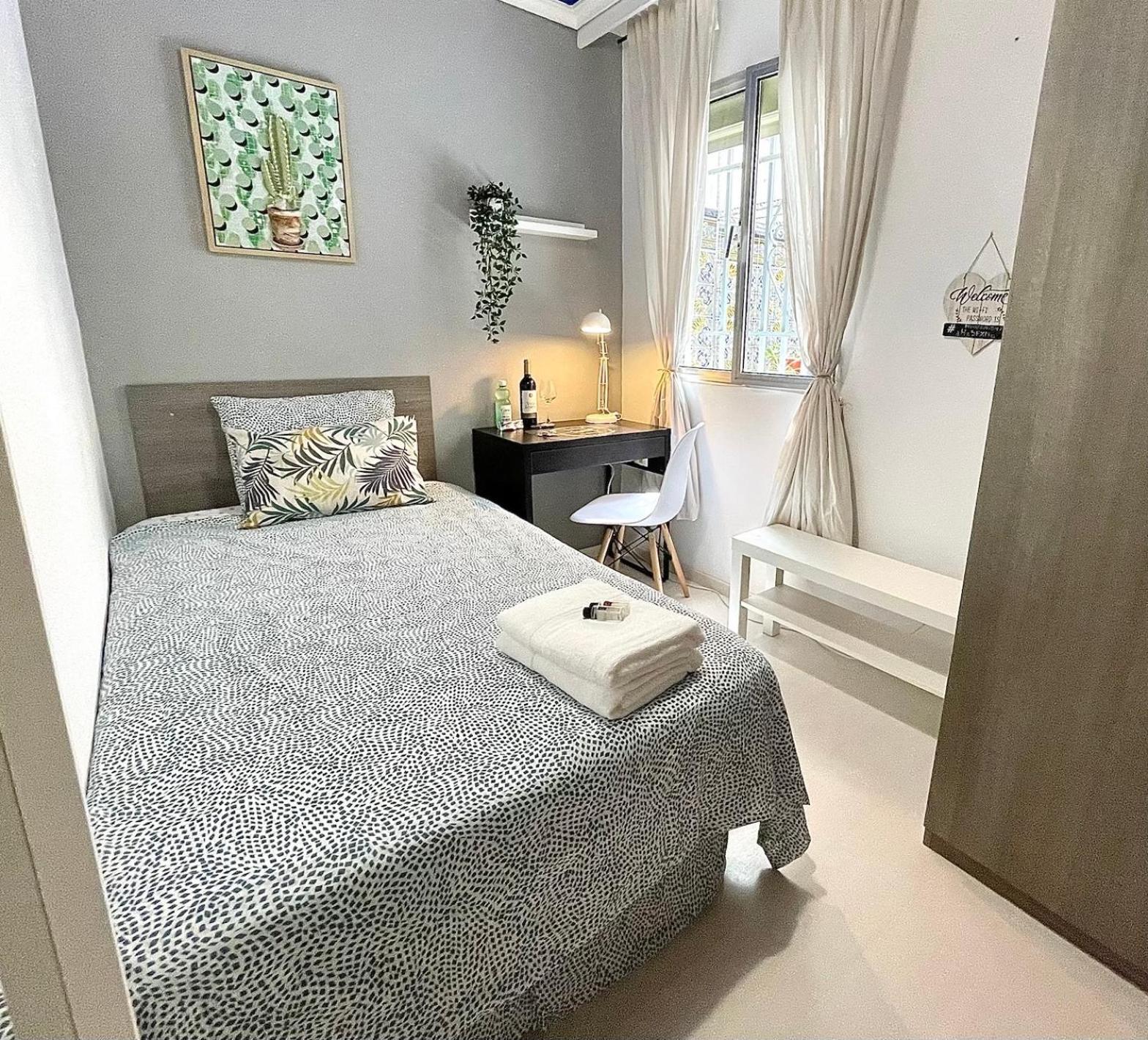 Central Private Bedroom - Comfy&Quiet - Near City Of Arts And Sciences Valensiya Dış mekan fotoğraf